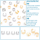 DICOSMETIC 80Pcs 8 Style 304 Stainless Steel Ear Cuff Findings STAS-DC0009-59-4