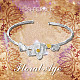 Bracelet ajustable Shegrace en argent sterling 925 JB422A-4