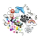 Kit de fabrication de collier de bracelet de lettre de bricolage DIY-YW0006-24-3