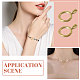 6 шт. латунные застежки-крутилки FIND-CA0009-39-7