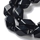 Natürlichen Obsidian Perlen Stränge G-C182-24-01-4