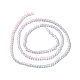 Fili di perle di vetro di colore sfumato trasparente GLAA-H021-01A-06-4