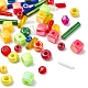 Kit de cubes et perles de rocaille pour la fabrication de bijoux diy DIY-YW0004-83B-4