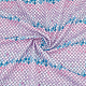 魚鱗模様のポリエステル綿生地  DIYバッグ布アクセサリー用  カラフル  1482x1000x0.2mm DIY-WH0430-114C-1