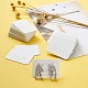 Tarjetas de exhibición de aretes de joyería de papel CDIS-TAC0001-02C-5