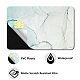 Etiquetas engomadas impermeables de la tarjeta del plástico del pvc DIY-WH0432-032-3