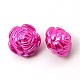 Mixed Acrylic Pearl Beads Flower Beads X-MACR-D028-M-3