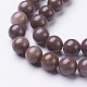 Perles d'aventurine violette naturelle GSR025-3