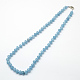 Collane di perline gemstone alla moda NJEW-R211-07-1