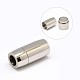 304 Stainless Steel Magnetic Clasps STAS-M030-P-2