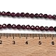 Natürlicher Granat Perlen Stränge&nbsp;G-B168-A05-4mm-5