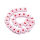 Brins de perles en émail faites à la main pour la Saint-Valentin LAMP-A001-D-2
