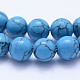 Synthetic Turquoise Beads Strands G-F531-10mm-J03-3