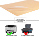 Benecreat 30 Blatt transparenter selbstklebender Aufkleber wasserdicht a4 leer klarer Tierfilmetikettenaufkleber für Laserdrucker Büromaterial AJEW-BC0005-28-4