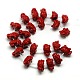 Synthetic Coral Tortoise Beads Strands CORA-L015-01-2