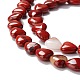 Chapelets de perles en jaspe rouge naturel G-B022-01-3