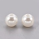 Perles d'imitation perles en plastique ABS X-KY-G009-6mm-02-2
