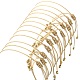 12 Stück geflochtene Perlenarmbänder im 12-Stil aus natürlichen und synthetischen gemischten Edelsteinsplittern BJEW-JB09851-5