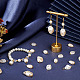 Arricraft 100 pz 5 stile abs plastica imitazione perla ciondolo pendente KY-AR0001-12-5