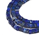 Natürlicher Lapislazuli Perlenstränge&nbsp;G-G271-G07-1x1.5mm-4