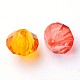 Faceted Bicone Transparent Acrylic Beads X-DBB18MM-4