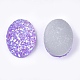 Electroplate Druzy Resin Cabochons CRES-T012-08D-2