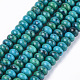 Perles synthétiques chrysocolla brins TURQ-T002-01A-1