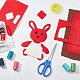 Autocollant en feutre de polyester&nbsp;DIY-WH0223-18A-6