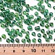 6/0 perles de rocaille rondes en verre SEED-US0003-4mm-167-3