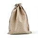 Pochettes en toile de jute&nbsp;ABAG-Q050-17x23-01-2