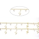 3.28 Feet Brass Curb Chains X-CHC-H101-08G-3