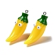 Cartoon Opaque Resin Vegetable Pendants CRES-B018-02A-1