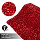 ストレッチスパンコールポリエステル生地  ドレスパフォーマンスステージ用  長方形  暗赤色  125~150x0.5cm DIY-WH0502-50B-2