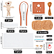 Kit de fabrication de sac à bandoulière ours bricolage DIY-WH0258-64-2