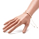 Set di bracciali con perline intrecciate in filo di nylon BJEW-JB06456-8