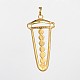 Trophy Natural & Synthetic Mixed Stone Big Pendants G-D641-07-RS-4