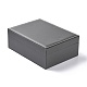PU-Kunstleder-Schmuck-Organizer-Box mit Schloss CON-P016-B01-3