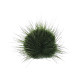 フェイクミンクのファーボール装飾  ポンポムボール  DIYクラフト用  濃い緑  2.5~3cm  100個/ボードについて FIND-S267-3cm-05-4