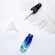 Benecreat 10パック5mlグラデーションカラーガラススプレーボトル、ダストキャップ付きミニファインミストアトマイザー、10個のスポイトと4個のホッパー、香水ディスペンサー化粧品用 DIY-BC0010-94-3