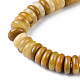 Natural Topaz Jade Beads Strands G-F743-01G-01-4