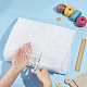 1 pezzo di tessuto in poliestere&nbsp;DIY-PH0038-21B-3