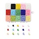 375g 15 colores cuentas de semillas de vidrio SEED-JP0004-02-3mm-1