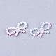 Arcoiris abs plástico imitación perla enlaces OACR-T015-01-01-2