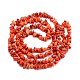 Orange Coral Beads Strands G-O049-C-11-2