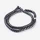 Non-Magnetic Synthetic Hematite Beads Strands X-G-D015-1-2