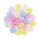 Transparent Frosted Acrylic Beads FACR-CJ0001-14-3