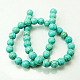 Synthetic Turquoise Beads Strands TURQ-H055-24-1