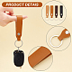 WADORN 4 Colors Cowhide Leather Keychain DIY-WR0001-72-2