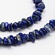 Croustilles lapis lazuli naturel perles de brins X-G-N0164-46-2