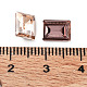Cabujones de cristal de rhinestone RGLA-M016-G03-D-3